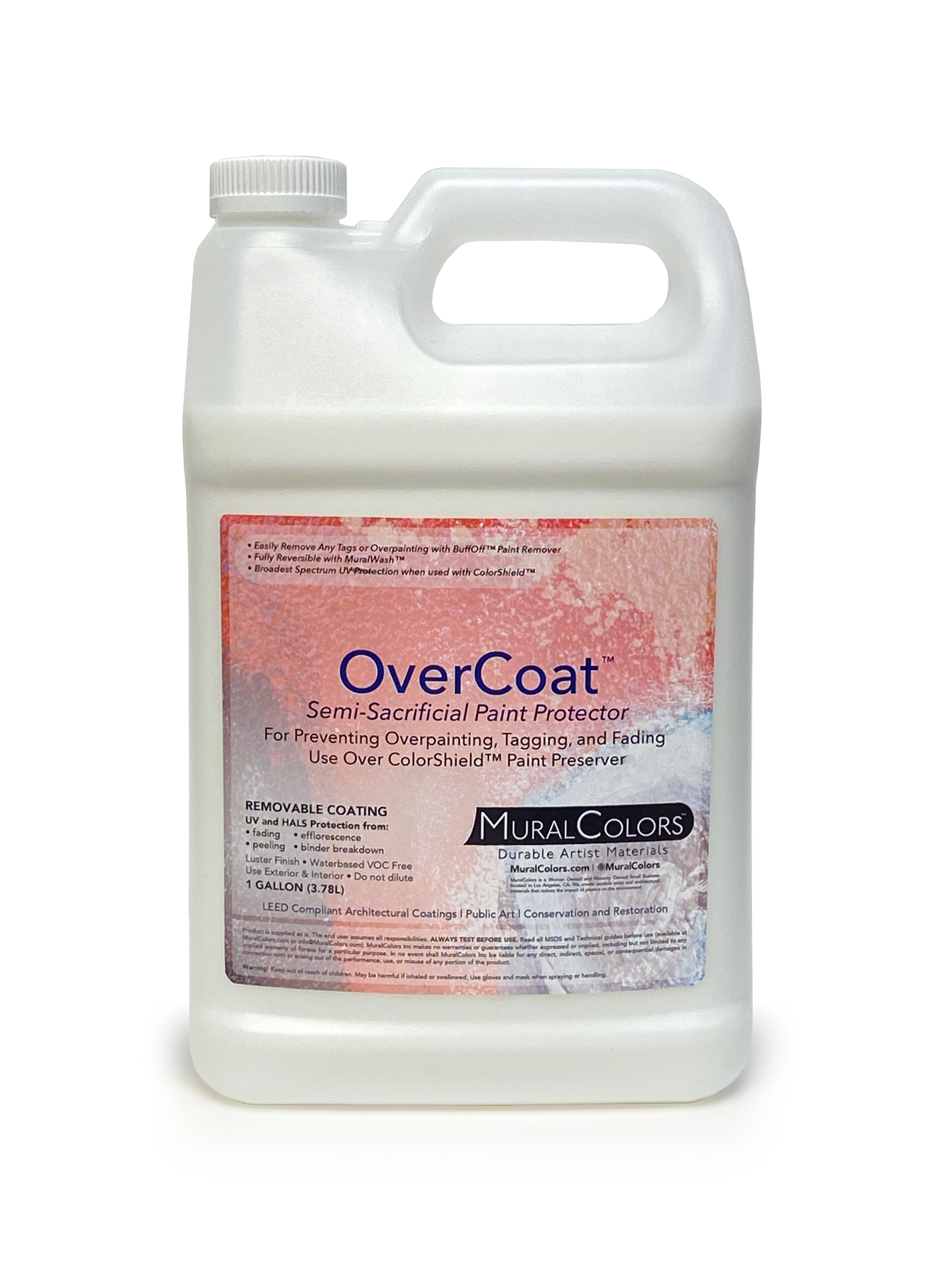 OverCoat™ Semi-Sacrificial UV Paint Protector – MuralColors